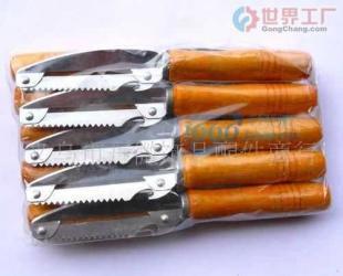 探秘批發(fā)市場(chǎng)新寵 鋼管削皮刀引領(lǐng)日用百貨廚房用具新風(fēng)尚